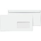 Doğan Beyaz 110 Gram Pencereli Silikonlu Diplomat Zarf (105*240 mm ) ( 50 Adet ) - Boyut - DİPLOMAT ZARF