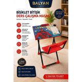 Doğan Bisiklet Bitişik Ders Çalışma Masası Lüx - Kırmızı / Spiderman