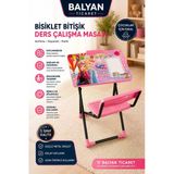 Doğan Bisiklet Bitişik Ders Çalışma Masası Lüx - Pembe / Lurry