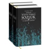 Doğan Büyük Türkçe Sözlük Seti - Osmanlıca Yazılışlı - 2 Kitap Takım