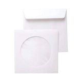 Doğan CD Zarfı 12.5X12.5 80 gr Pencereli 100 Adet - Çok Renkli - Standart