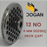 DOĞAN ÇİFTEL KIYMA MAKİNESİ AYNASI NO: 12 / 6 MM