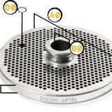 Doğan Çiftel No 12 Kıyma Makinesi Aynası 5mm