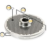 Doğan Çiftel No:32 5 mm Kıyma Makinesi Aynası