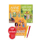 Doğan Çocuk Alfa Kalem+Dadanık Halay Ekibi+Anne Terliği+Uçan Anne Terliği / Anıl Basılı 3 Kitap+Yeni+Hikayeler