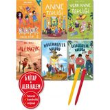 Doğan Çocuk Alfa Kalem+Dadanık Halay+Başarısızlar+Mükemmeller Kulübü+Ali Nazik+Anne Terliği+Uçan Anne 6 Kitap
