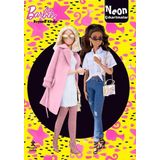 Doğan Çocuk Barbie Neon Çıkartmalı Boyama Kitabı
