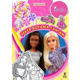 Doğan Çocuk Barbie - Şeker Boyama Çantam - Çıkartmalı