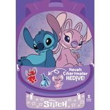 Doğan Çocuk Disney Stitch - Parıltılı Tatil Çantam Etkinlik ve Boyama Kitabı