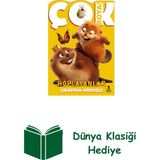 Doğan Çocuk Hoplayanlar – Çok Boya ! Çıkartmalı Dev Boyama Kitabı + Dünya Klasiği - Hayır