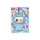 Doğan Çocuk Labubu Blueberry Çılgın Koleksiyon - Çıkartmalı Boyama Kitabı + 3 Kitap Set