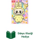 Doğan Çocuk Labubu Honeypie Çılgın Koleksiyon - Çıkartmalı Boyama Kitabı + Dünya Klasiği - Hayır