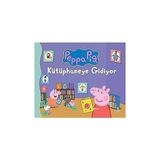 Doğan Çocuk Peppa Pig - Kütüphaneye Gidiyor + Elif'in Yıl Sonu Gösterisi: Ilk Okuma Kitabım + Müzede Bir Macera + 6 Kitap Set