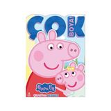 Doğan Çocuk Peppa Pig ve Evie - Çok Boya! Çıkartmalı Dev Boyama Kitabı - Kasım 2025