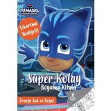 Doğan Çocuk Pj Masks Power Heroes - Süper Kolay Boyama Kitabı - Çıkartma Hediyeli! Örneğe Bak Ve Boya!