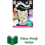 Doğan Çocuk Squishmallows Pofuduk Çıkartmalar + Dünya Klasiği - Hayır
