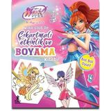Doğan Çocuk Winx Club ile Çıkartmalı Etkinlik ve Boyama Kitabı
