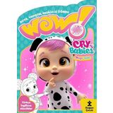 Doğan Çocuk Wow! Cry Babies Magic Tears Boyama Kitabı - Boya, Yapıştır, İngilizce Öğren! Türkçe İngilizce Sözcük