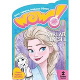 Doğan Çocuk Wow! Disney Karlar Ülkesi 2 Boyama Kitabı - Boya, Yapıştır, İngilizce Öğren! Türkçe İngilizce Sözcük