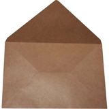 Doğan Davetiye Zarfı Çaycuma 130 x 180 mm 90 gr 250 Adet - Kraft - Zarf Boyutu