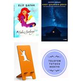 Doğan Egmont Yayıncılık Sakız Sardunya - Elif Şafak + Kuzey Işıklarının Şarkısı + Telefon Tutucu
