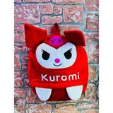 Doğan Hediyelik Peluş Çocuk Sırt Çantası - Labubu Hello Kitty Kuromi Stitch Mickey Mouse Bugs Bunny Çanta