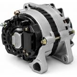 Doğan Kartal Şahin Fiat Steyr Traktör Alternatör (Şarj Dinamosu) 12V 45A Mako Tipi Konjektörlü 9.5 V Kayışlı 63395551 ALT480 - 0 - Siyah
