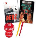 Doğan Kitap Alfa Kalem+Kinyas ve Kayra+Derz / Hakan Günday 2 Kitap+Yeni+Türk Edebiyatı