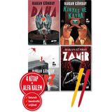 Doğan Kitap Alfa Kalem+Kinyas ve Kayra+Zamir+Daha+Derz / Hakan Günday 4 Kitap+Yeni+Türk Edebiyatı