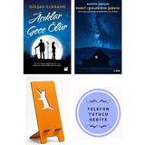 Doğan Kitap Aşıklar Gece Ölür - Gülşah Elikbank + Kuzey Işıklarının Şarkısı + Telefon Tutucu