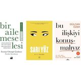 Doğan Kitap Bır Aile Meselesi + Sarı Yüz + Bu İlişkiyi Konuşmalıyız 3 Kitap Ciltsiz Türkçe