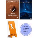 Doğan Kitap Çikolata Kaplı Hüzünler - Canan Tan + Kuzey Işıklarının Şarkısı + Telefon Tutucu