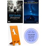 Doğan Kitap Firarperest - Imzalı - Elif Şafak + Kuzey Işıklarının Şarkısı + Telefon Tutucu