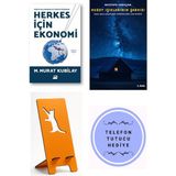 Doğan Kitap Herkes Için Ekonomi - Dünya Sallanırken ve Türk... - M. Murat Kubilay + Kuzey Işıklarının Şarkısı + Telefon Tutucu