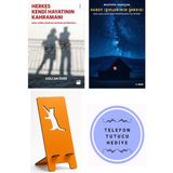 Doğan Kitap Herkes Kendi Hayatının Kahramanı - Gülcan Özer + Kuzey Işıklarının Şarkısı + Telefon Tutucu