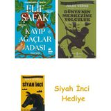 Doğan Kitap Kayıp Ağaçlar Adası + Dünyanın Merkezine Yolculuk + Siyah Inci Hediye - Hayır