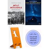 Doğan Kitap Milli Mücadele - Ulusal Kurtuluş Savaşı - Sabahattin Selek + Kuzey Işıklarının Şarkısı + Telefon Tutucu