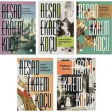 Doğan Kitap (Resad Ekrem Kocu) =osmanli Tarihinin Panoramasi+ Kizlar Agasi Pici + Kabakci Mustafa + Fatih Sultan Mehmet + Topkapi Sarayi=(5 Kitap)