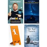 Doğan Kitap Zihnimi Aç - M. Barış Muslu + Kuzey Işıklarının Şarkısı + Telefon Tutucu + Bir Kar Tanesi