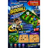 Doğan Oyuncak Dünyası Ahşap Şut ve Gol Oyunu + 9 Taş ve 3 Taş Oyunu - Shoot Gool Oyunu - Fast Finger Oyunu