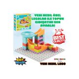 Doğan Oyuncak Dünyası Creative Blok 35 Parça - Slide Blocks 35 Parça - Lego Oyuncakları - Yaratıcı Top Oyunu - Creative Le