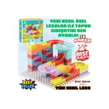 Doğan Oyuncak Dünyası Creative Blok 75 Parça - Slide Blocks 75 Parça - Lego Oyuncakları - Yaratıcı Top Oyunu - Creative Le