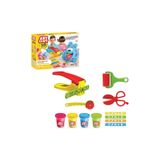 Doğan Oyuncak Dünyası El Presi Hamur Seti (224 Gr.) - Oyun Hamuru Seti - Hamur Setleri - Hamur Kalıpları