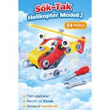 Doğan Oyuncak Dünyası Hanye Sök-Tak Helikopter Modeli 2 - Oyuncak Söktak Helikopter Modeli - Lego Setleri