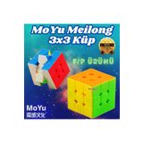 Doğan Oyuncak Dünyası Orijinal Moyu Meilong 3x3 Küp - Moyu Speed Cube - Moyu 3x3 Zeka Küpü - Zeka Küpü - Rubik Küp