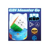 Doğan Oyuncak Dünyası Profesyonel GAN Monster Go Standard 3x3 Küp - Zeka Küpü - Akıl Küpü - Monster Küp - 3x3 Cube
