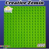 Doğan Oyuncak Dünyası Yeşil Creative Blok Zemin - Zemin Parça - Yer Puzzle Lego - Lego Zemin - Yeşil Yaratıcı Zemin - Crea