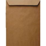 Doğan Torba Zarf 21 x 28 cm Çaycuma 125 Gram Silikonlu 100 Adet - Kraft - Zarf Boyutu