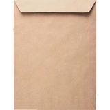Doğan Zarf Doğan Kraft Torba Zarf 100'lü 90 gr 17 x 25 cm Kahverengi Renkli Kullanım İçin Uygun