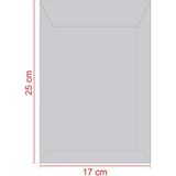 Doğan Zarf Kraft Torba Zarf 17 x 25 cm 100'lü (A5)